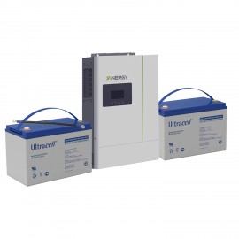 Комплект резервного питания Inergy Dipower  3.6 кВт/ 2 x Ultracell UCG100-12